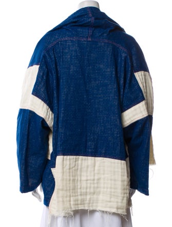 Atelier Delphine Colorblock Pattern Jacket