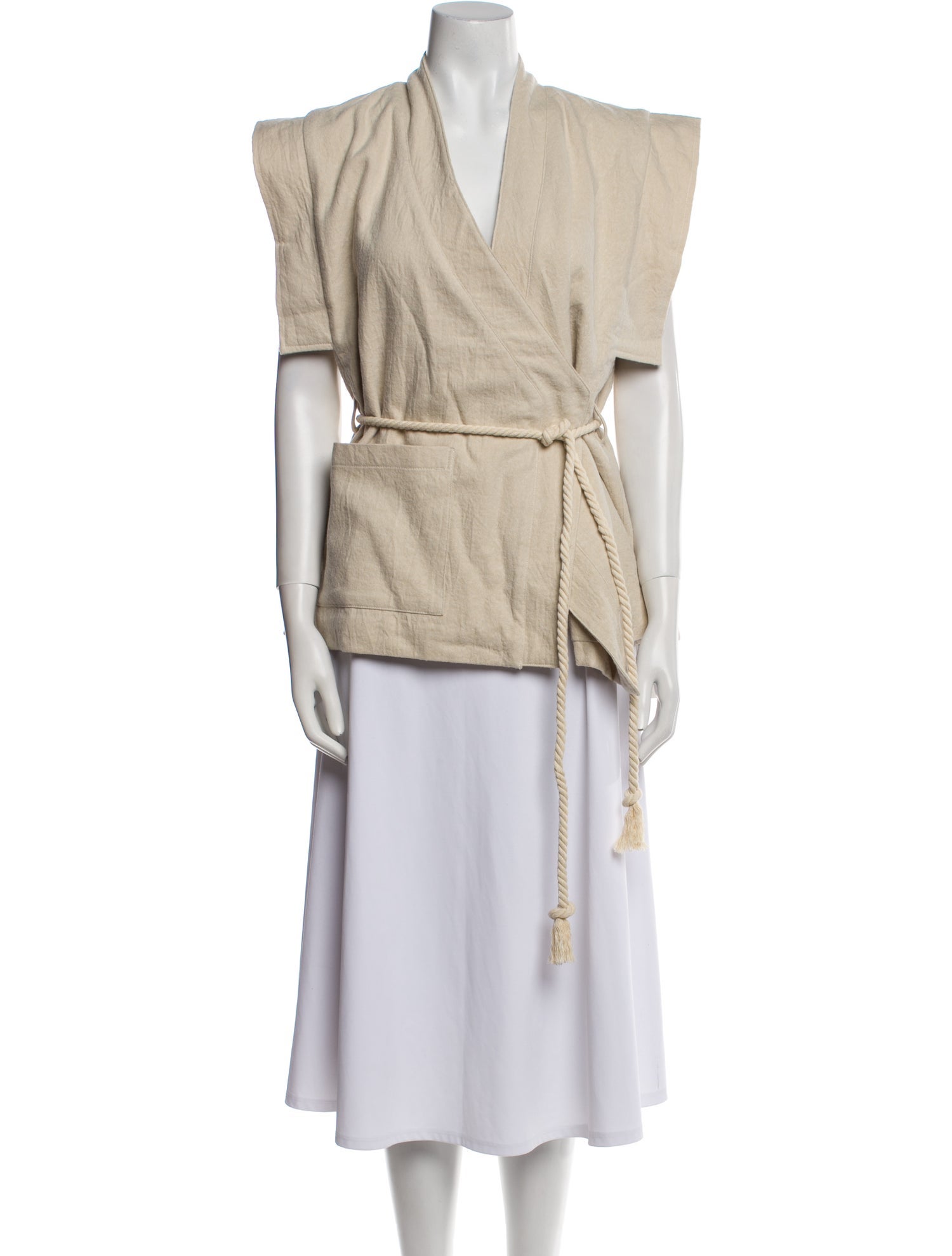 Atelier Delphine Striped Vest