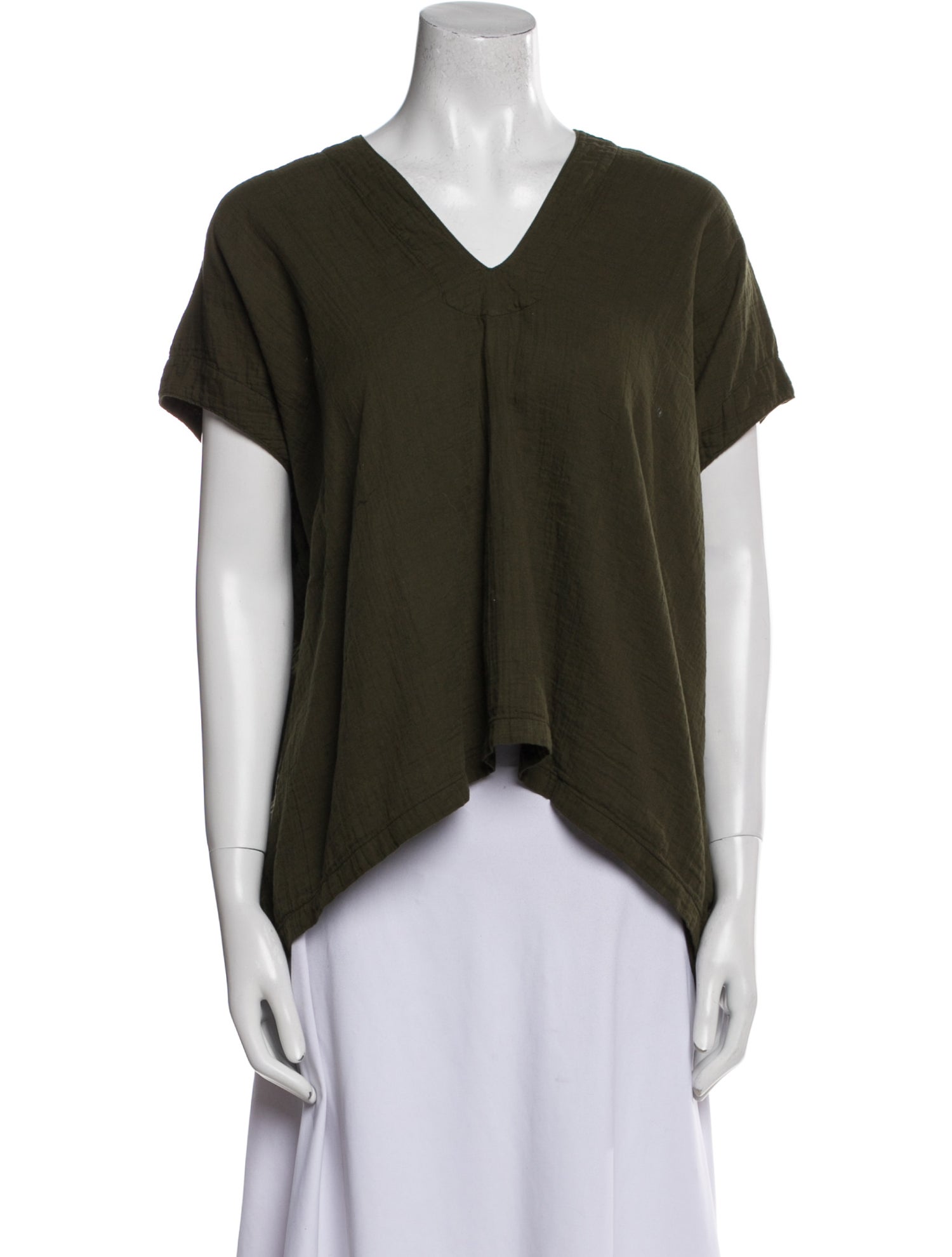 Atelier Delphine V-Neck Short Sleeve T-Shirt