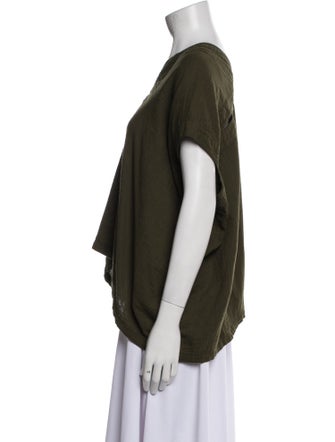 Atelier Delphine V-Neck Short Sleeve T-Shirt