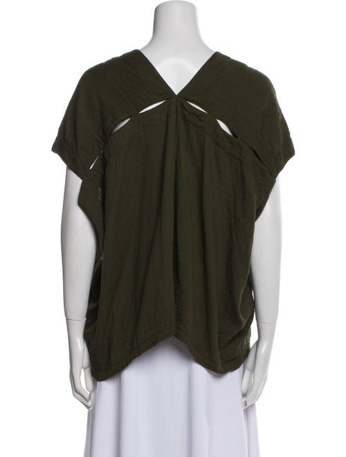 Atelier Delphine V-Neck Short Sleeve T-Shirt