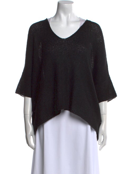 Atelier Delphine Baby Alpaca V-Neck Sweater