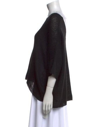 Atelier Delphine Baby Alpaca V-Neck Sweater