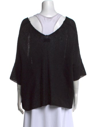 Atelier Delphine Baby Alpaca V-Neck Sweater