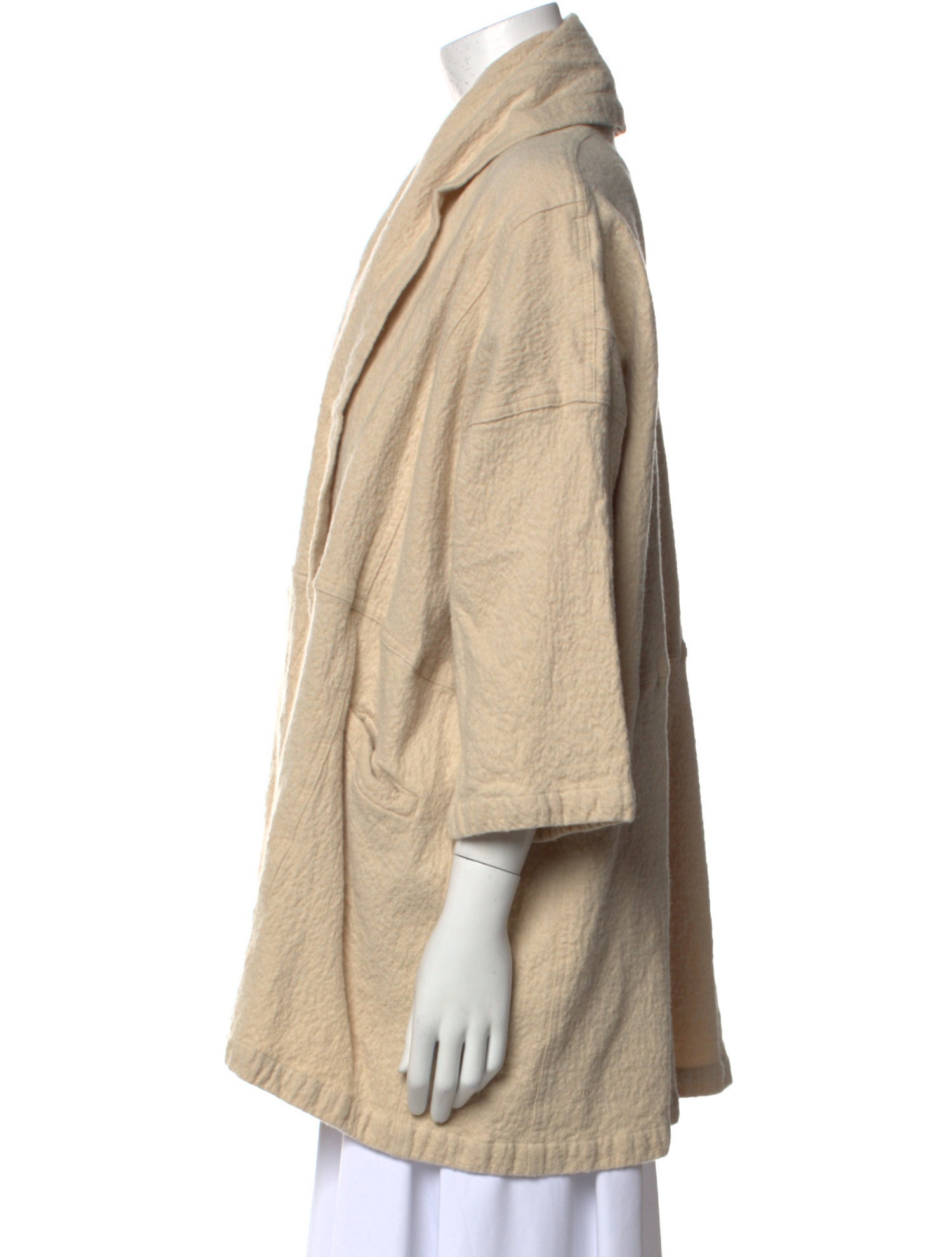 Atelier Delphine Wool Open Front Sweater