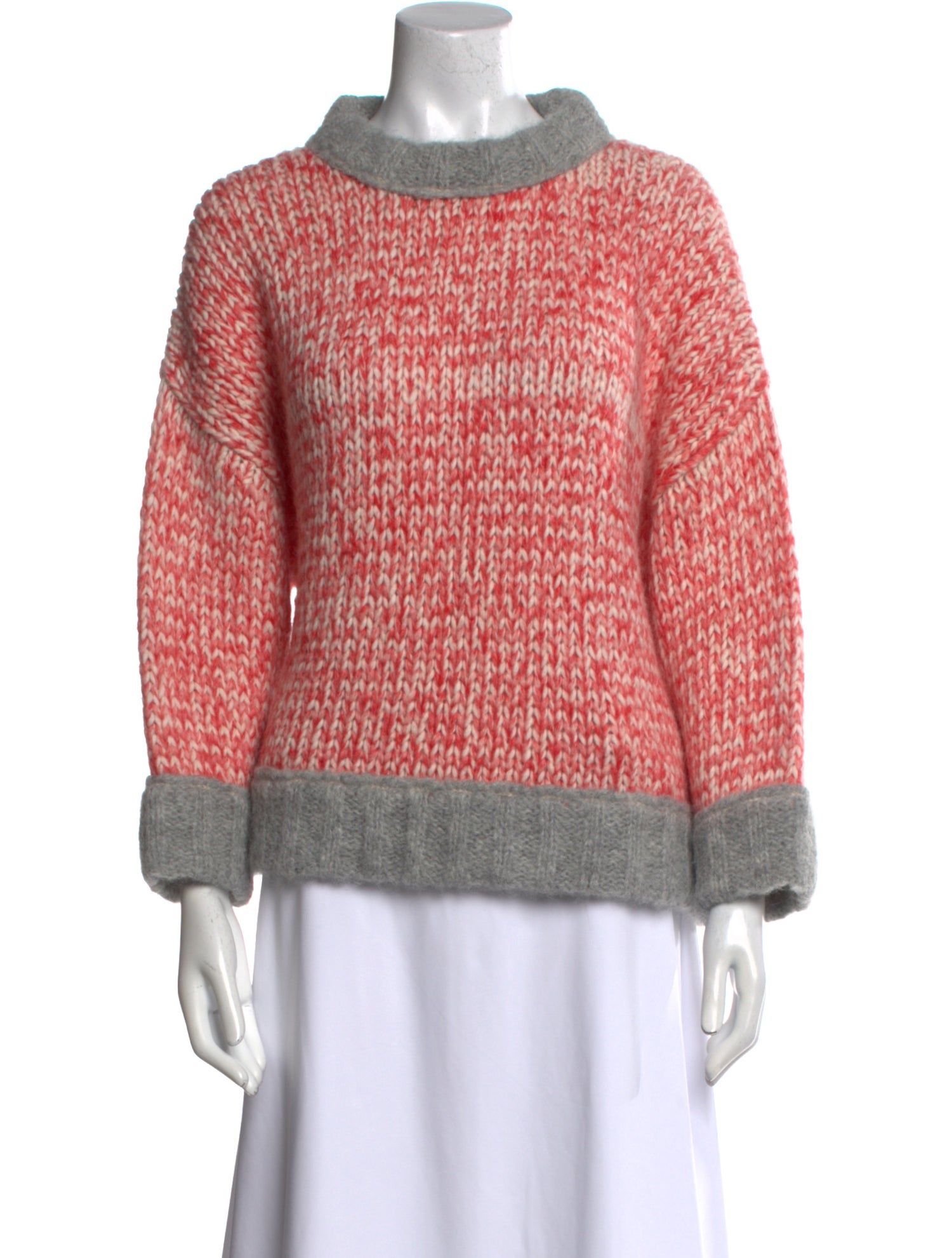 Atelier Delphine Baby Alpaca Printed Sweater