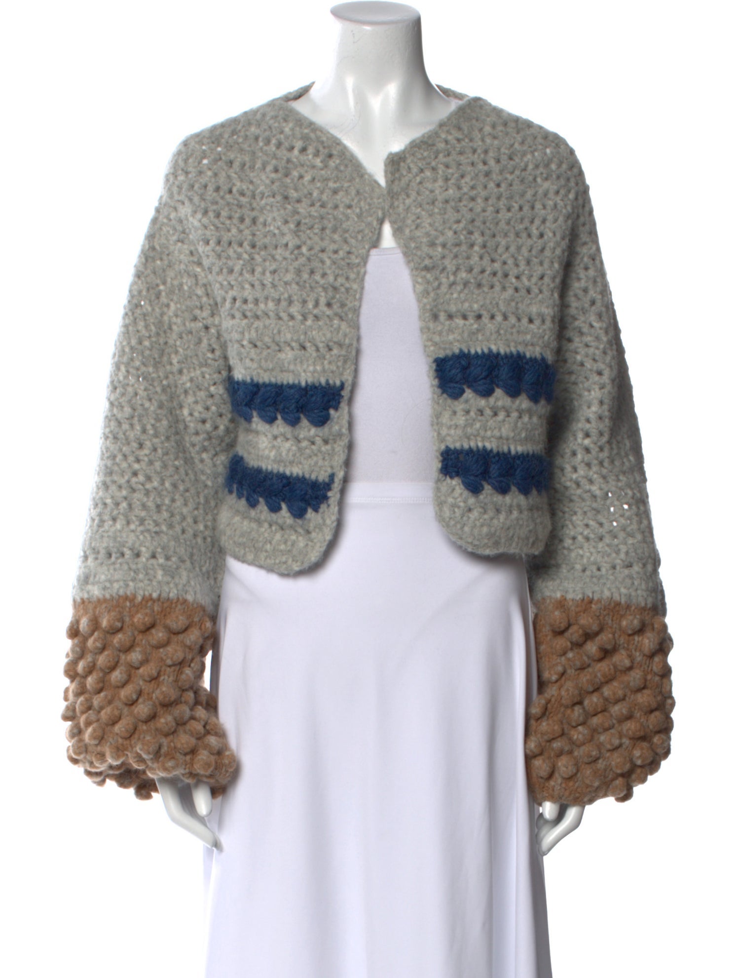 Atelier Delphine Baby Alpaca Striped Sweater