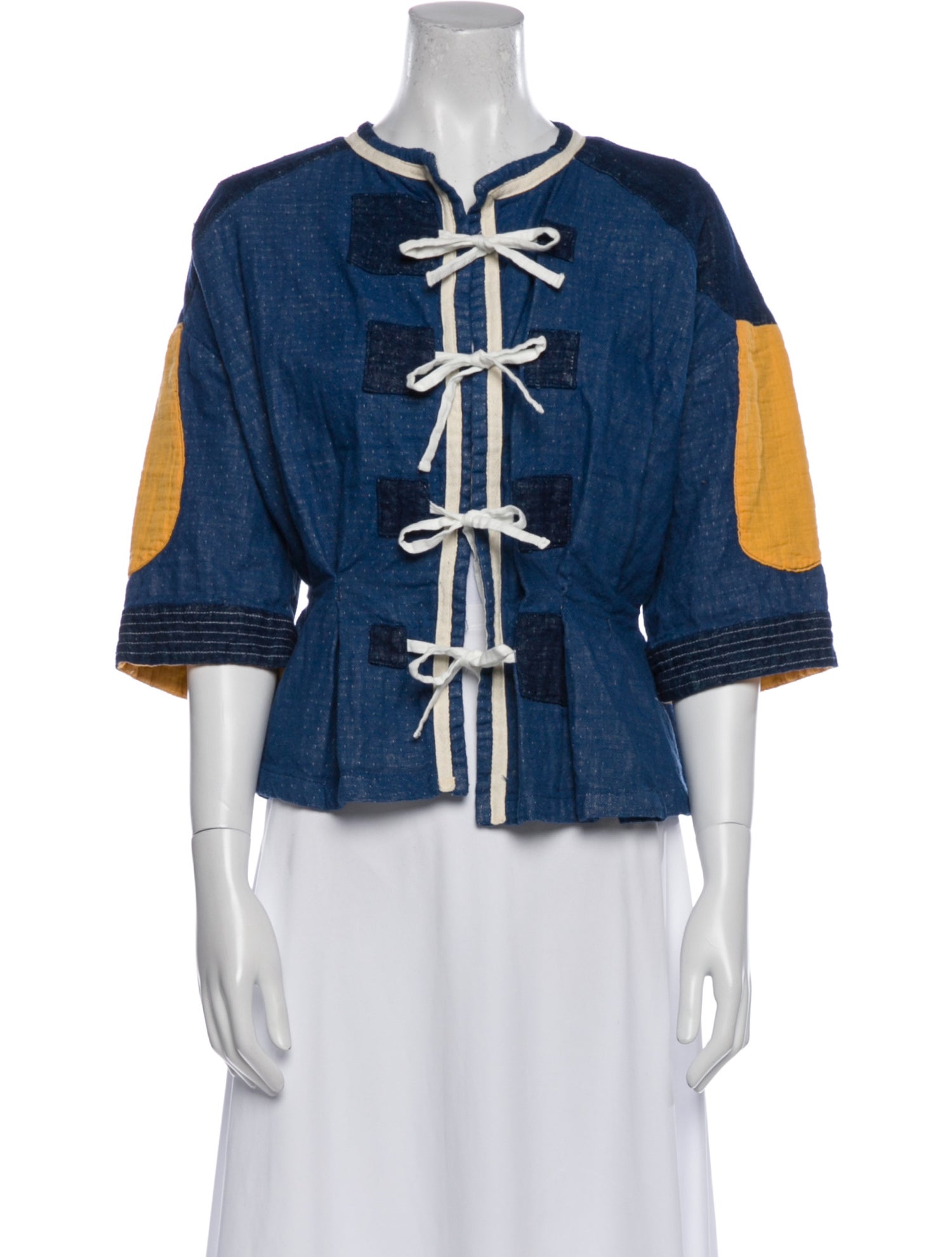 Atelier Delphine Striped Jacket