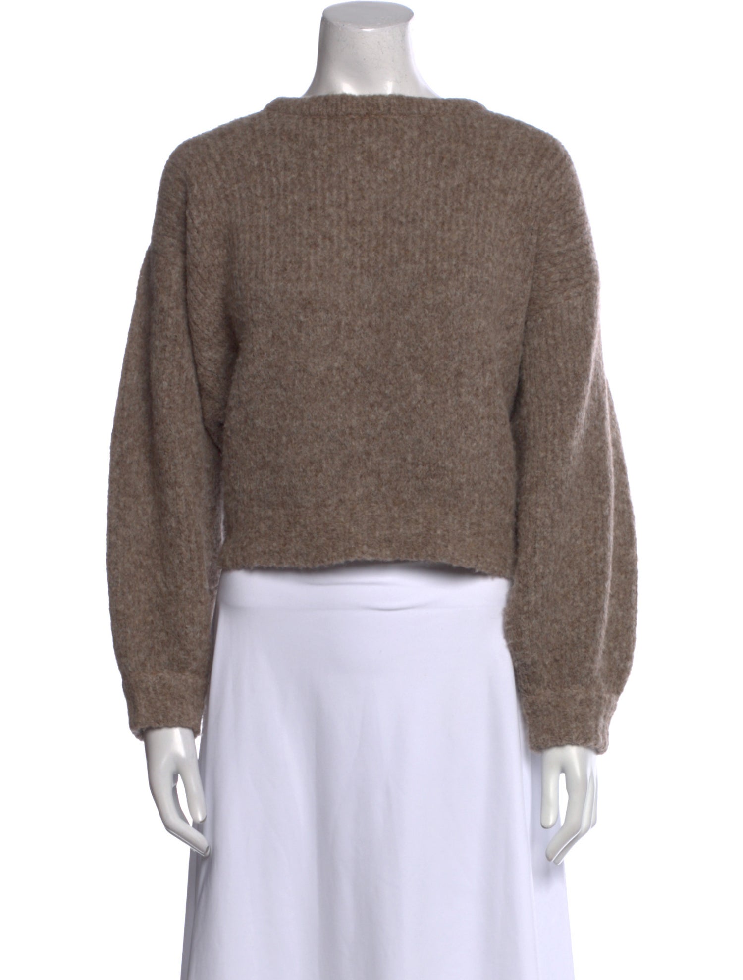 Atelier Delphine Alpaca Scoop Neck Sweater