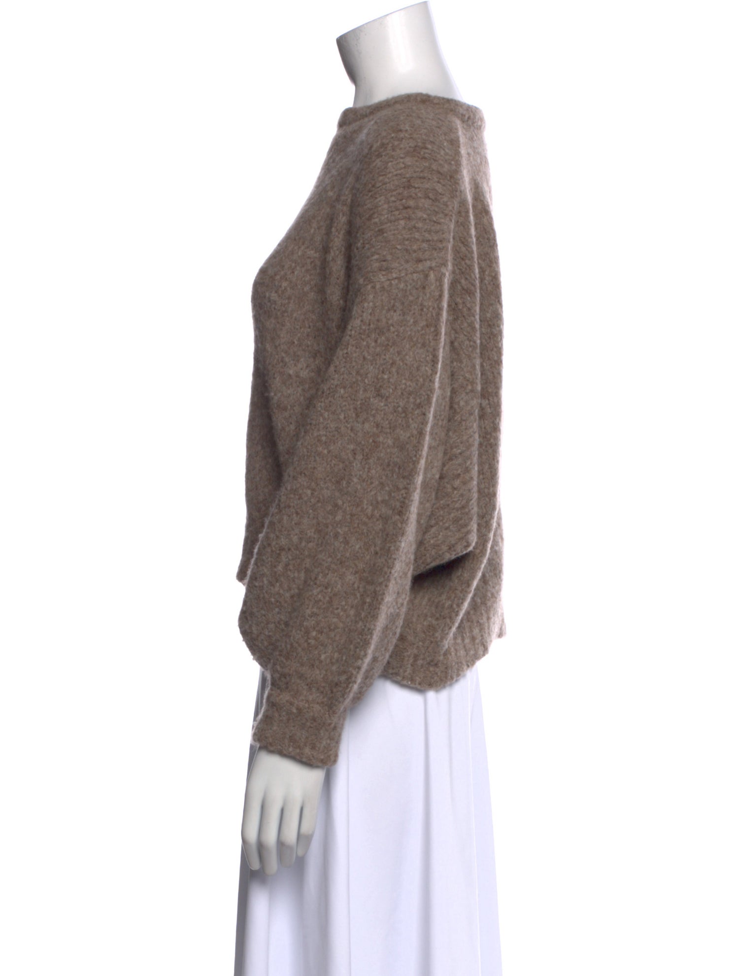 Atelier Delphine Alpaca Scoop Neck Sweater
