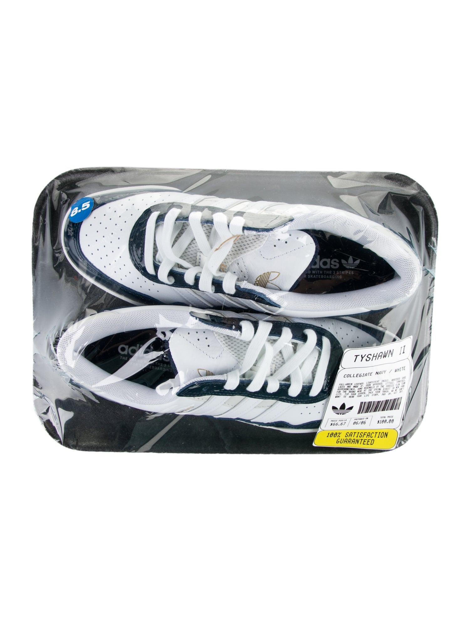 Adidas x Tyshawn Leather Printed Sneakers w/ Tags