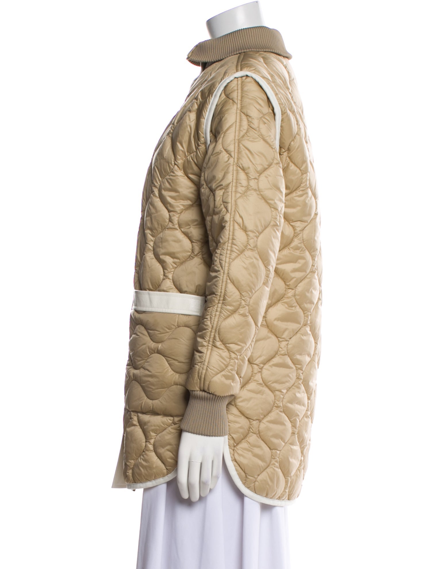 Adrøit Atelier Nylon Colorblock Pattern Jacket