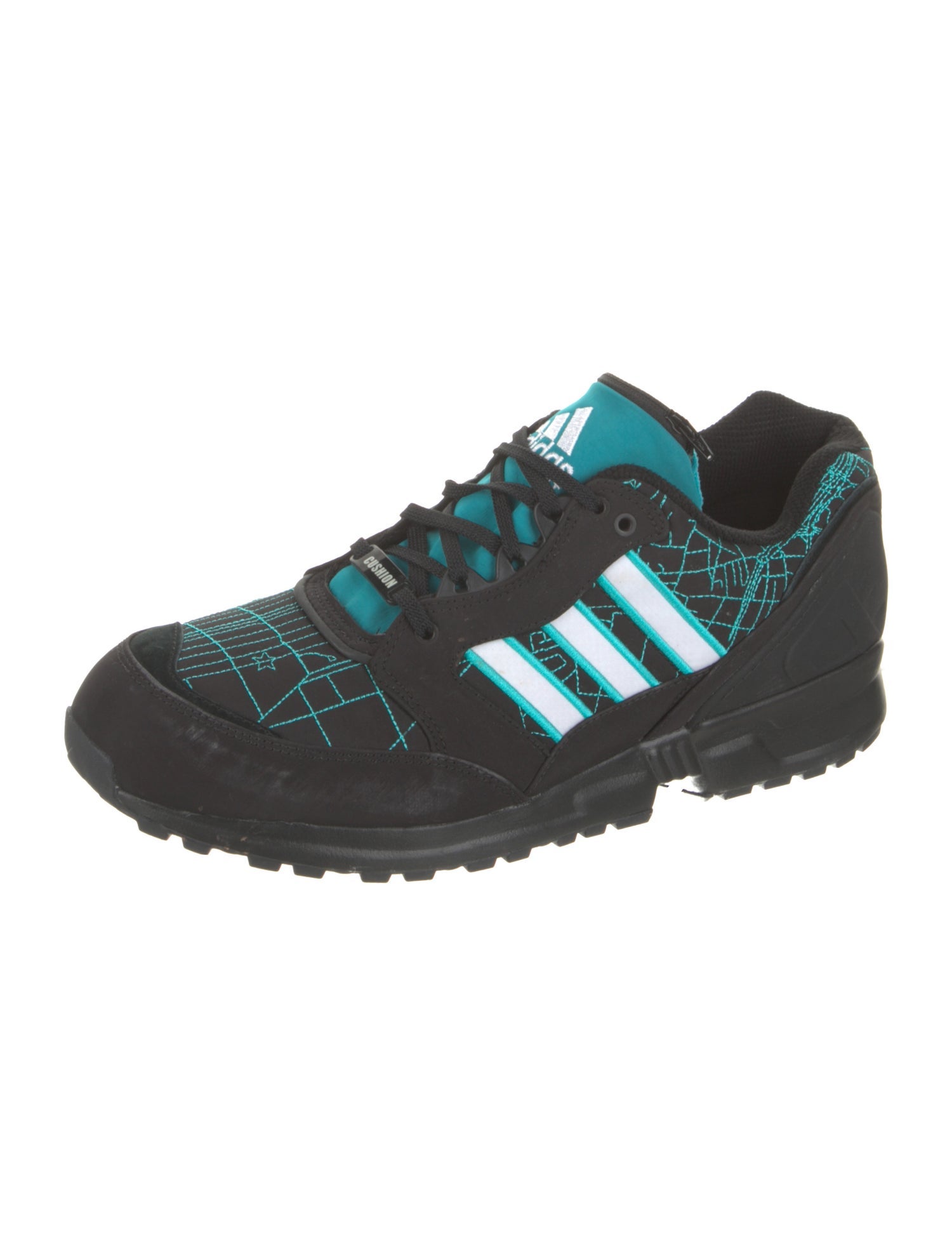 Adidas X Equipment Printed Embroidered Accent Athletic Sneakers