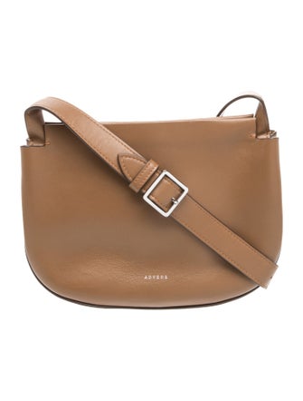 advene Leather Crossbody Bag