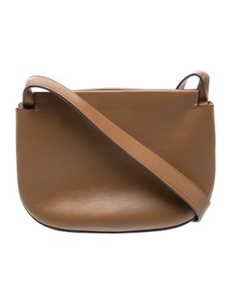advene Leather Crossbody Bag