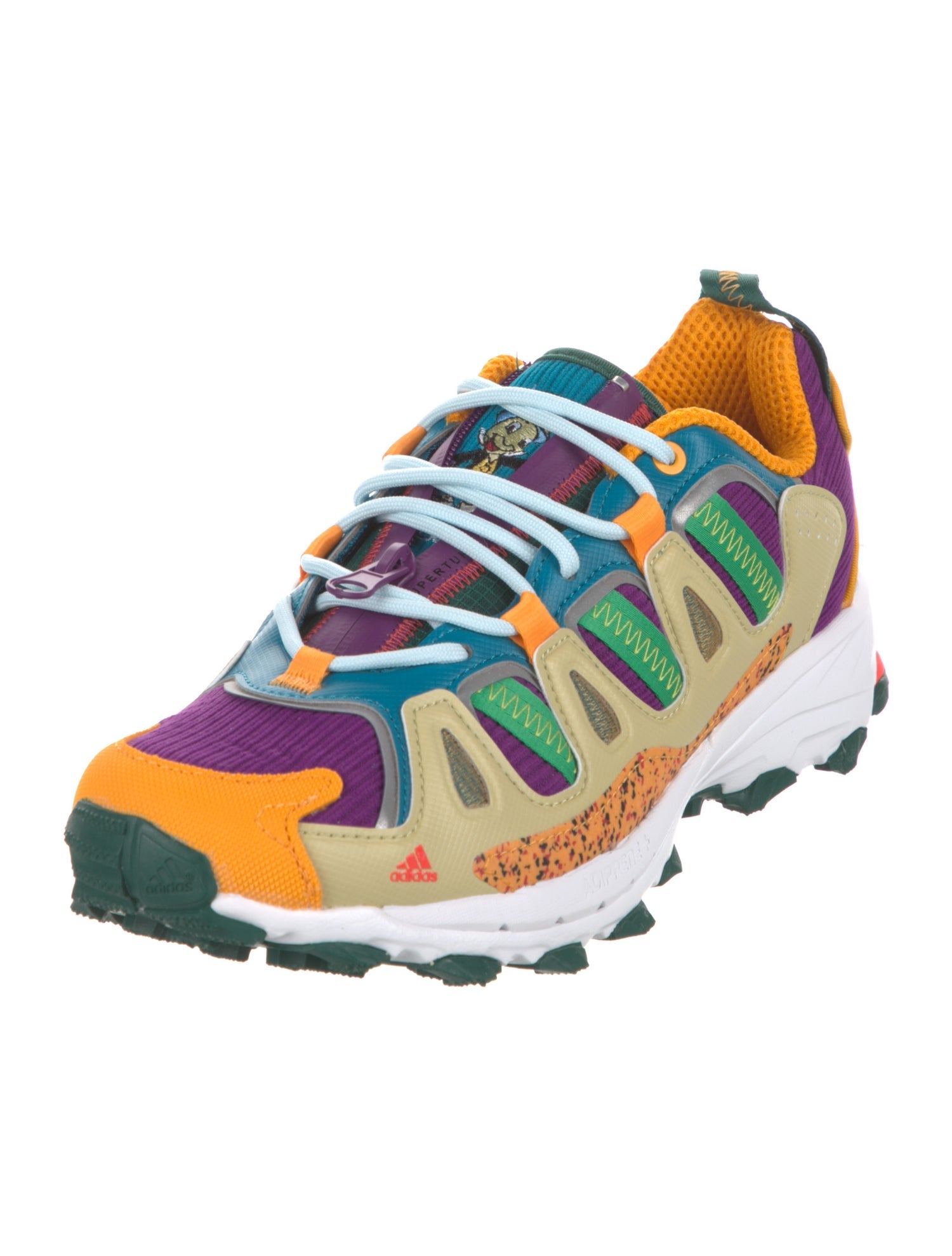 Adidas x Disney Printed Embroidered Accent Athletic Sneakers w/ Tags