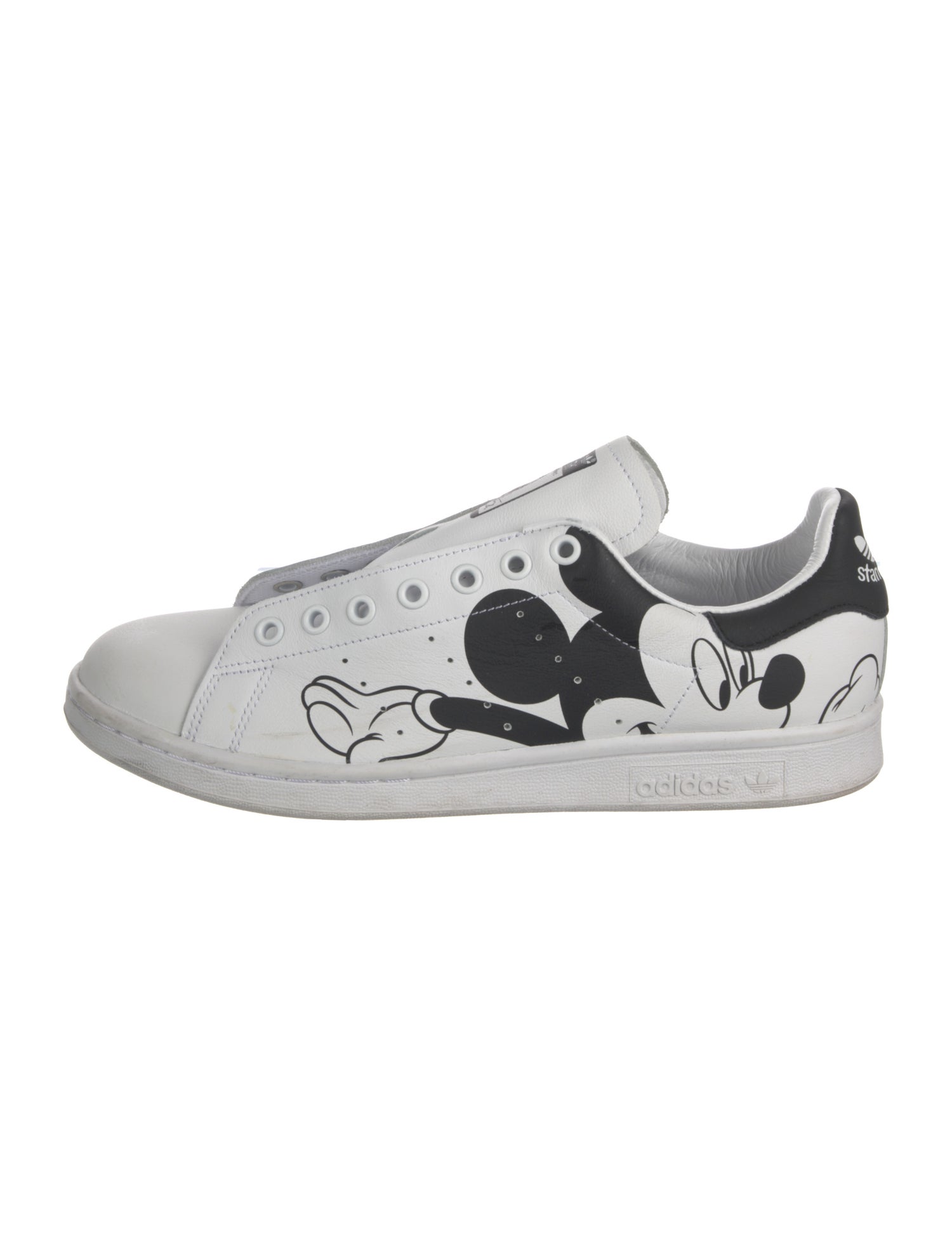 Adidas x Disney Leather Printed Sneakers