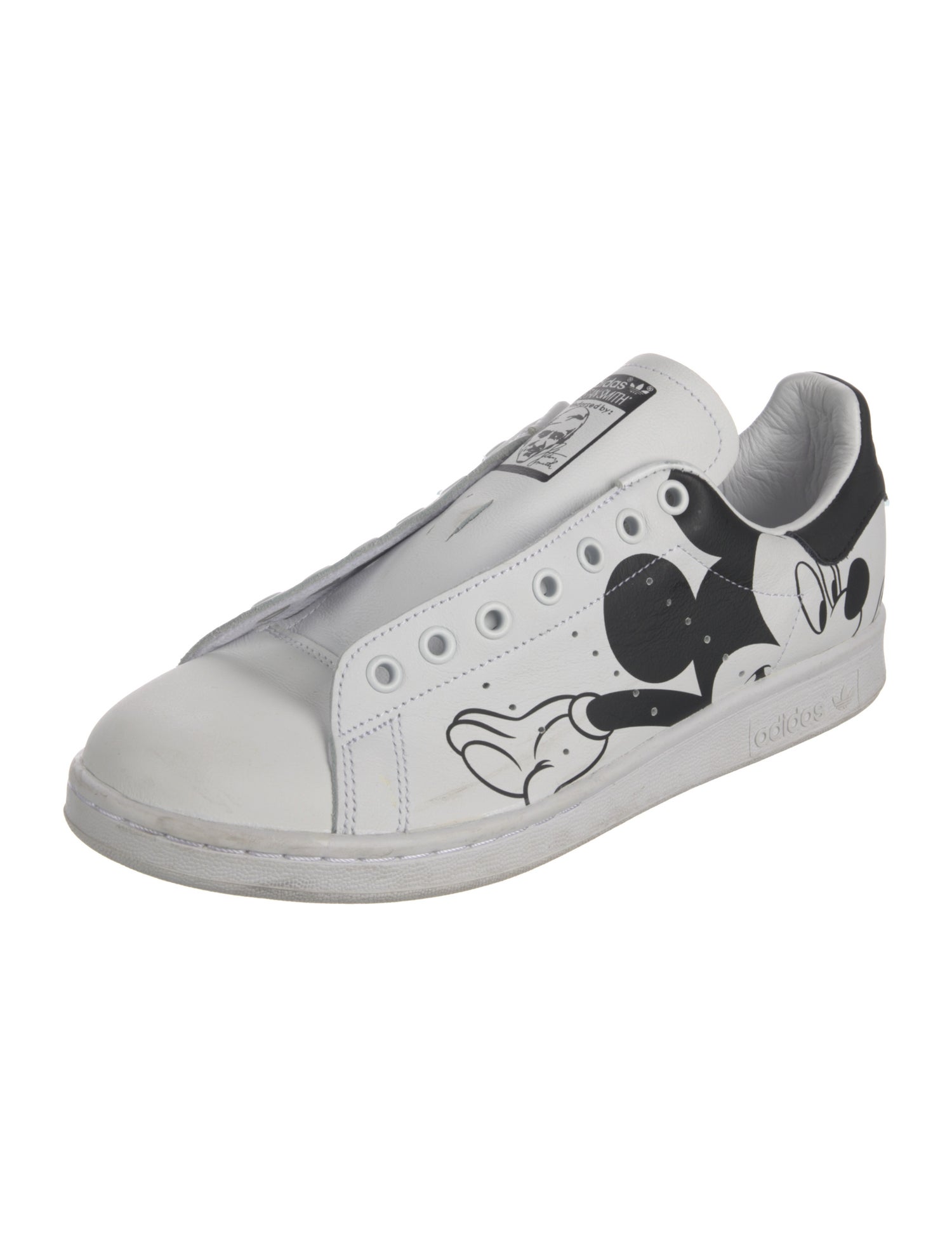 Adidas x Disney Leather Printed Sneakers