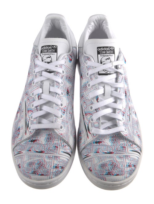 Adidas x Disney Leather Printed Sneakers