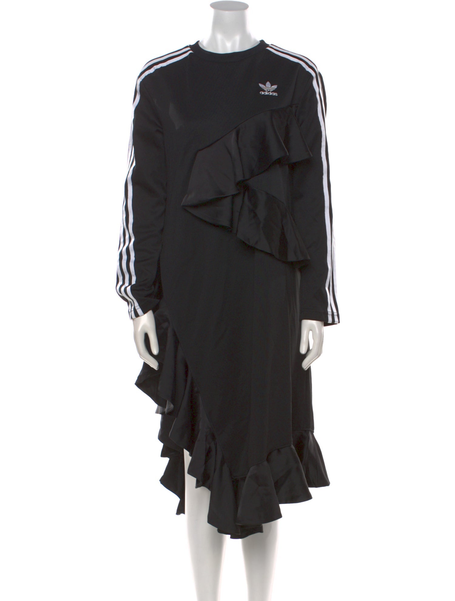 Adidas x J Koo Crew Neck Midi Length Dress