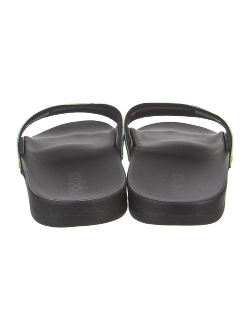 Adidas x Lego Leather Printed Slides