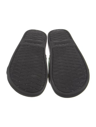 Adidas x Lego Leather Printed Slides