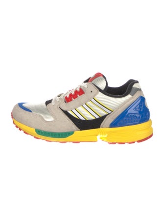 Adidas x Lego Suede Colorblock Pattern Athletic Sneakers
