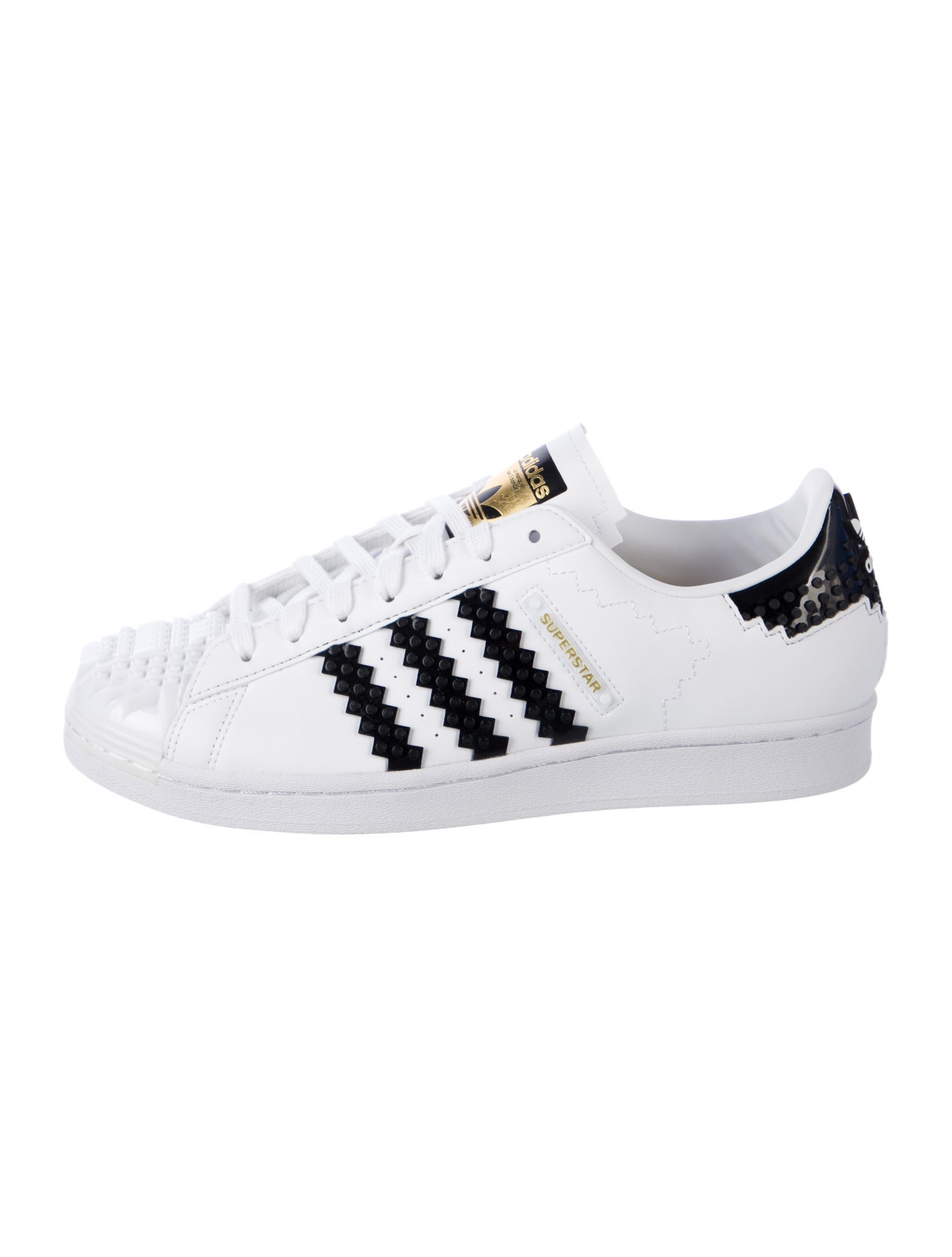 Adidas x Lego Leather Striped Sneakers w/ Tags