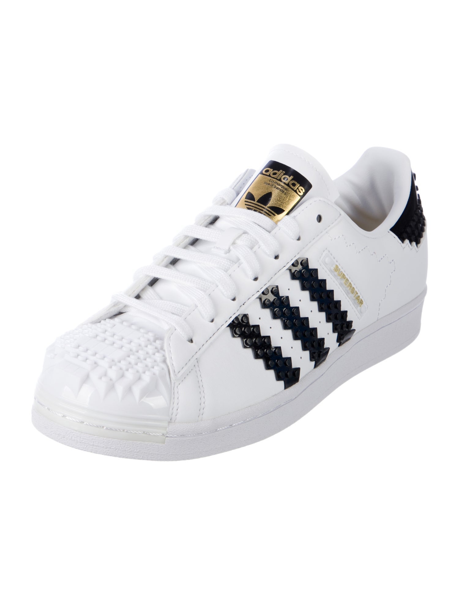 Adidas x Lego Leather Striped Sneakers w/ Tags