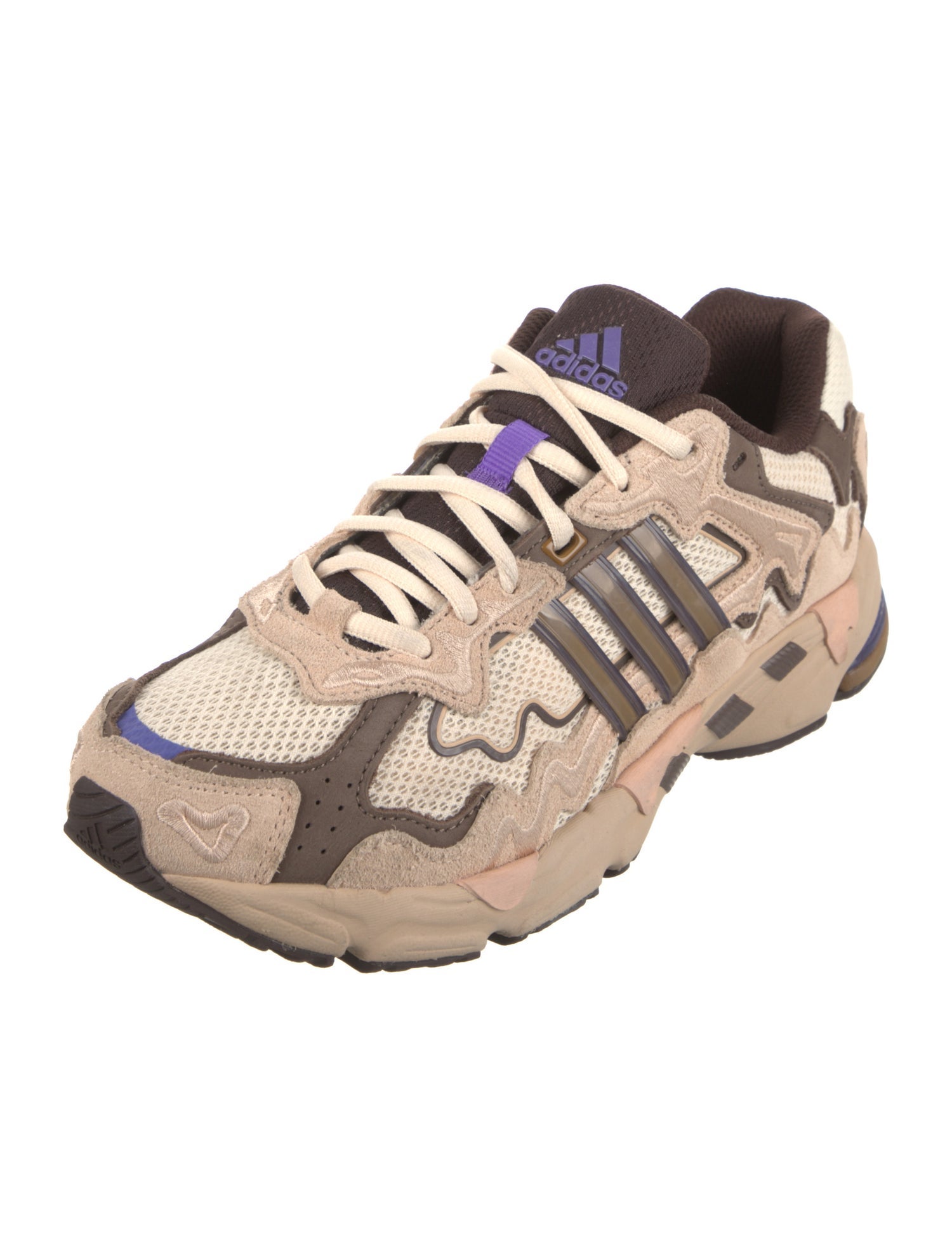 Adidas x Bad Bunny Mesh Colorblock Pattern Chunky Sneakers