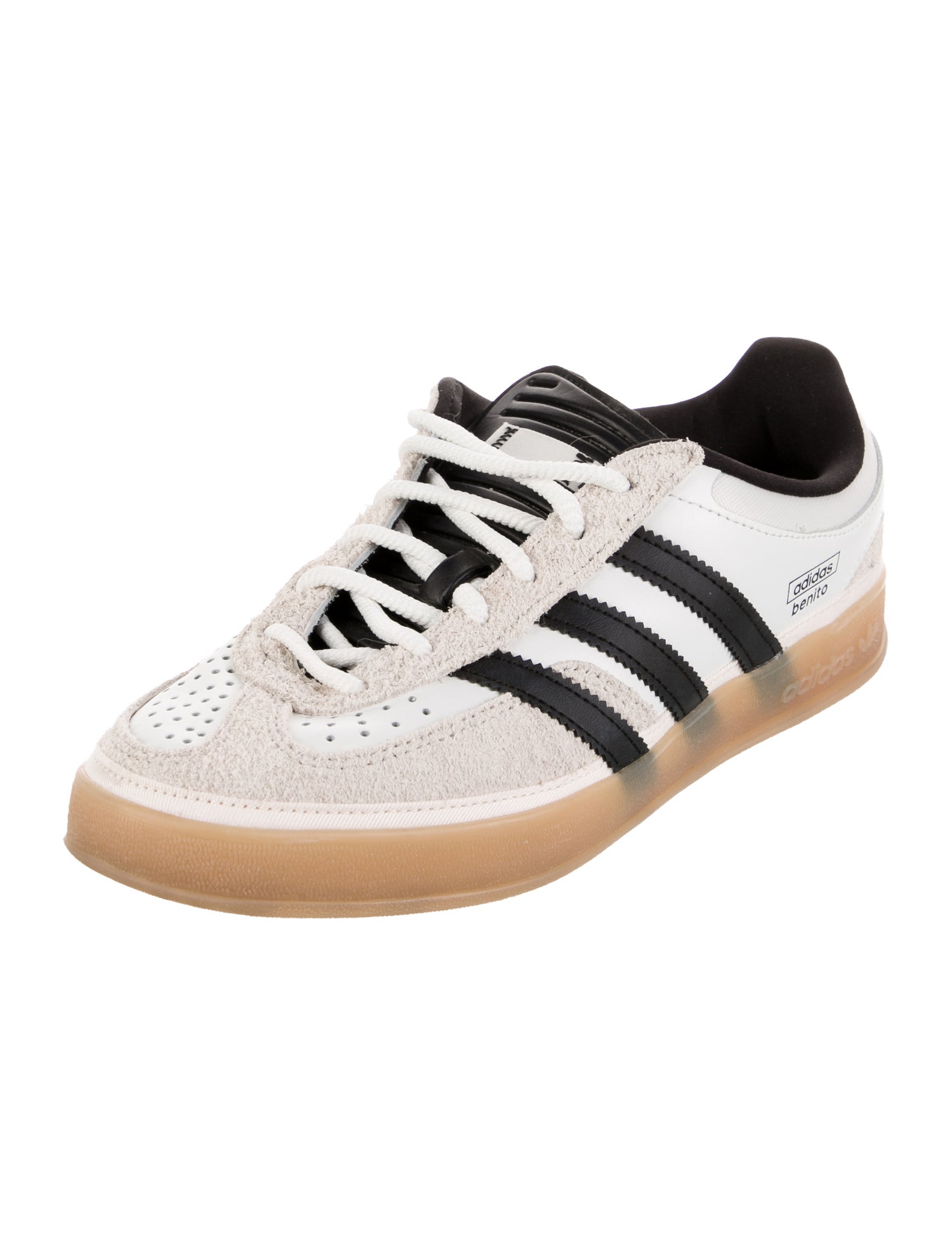 Adidas x Bad Bunny Leather Striped Sneakers