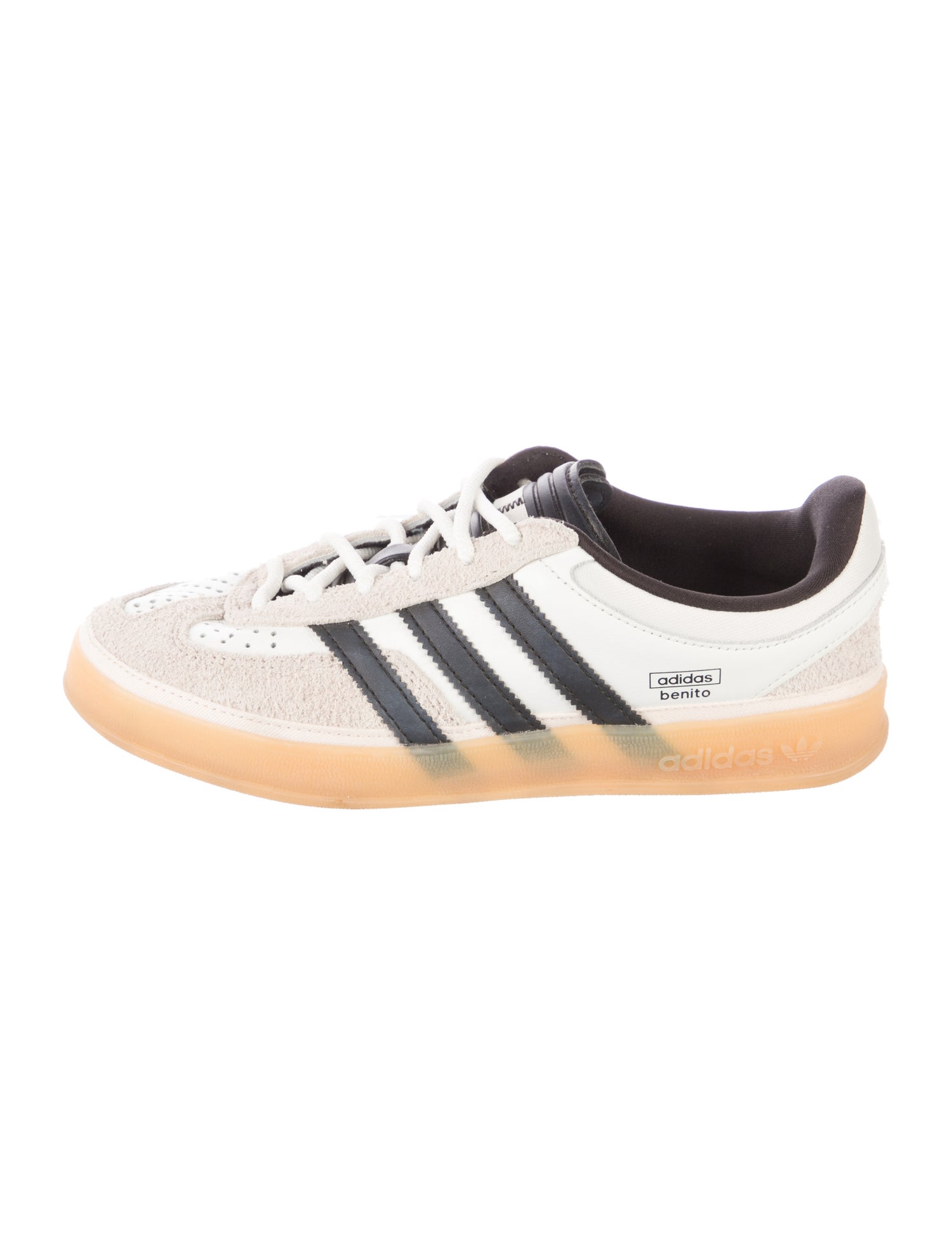Adidas x Bad Bunny Leather Colorblock Pattern Sneakers