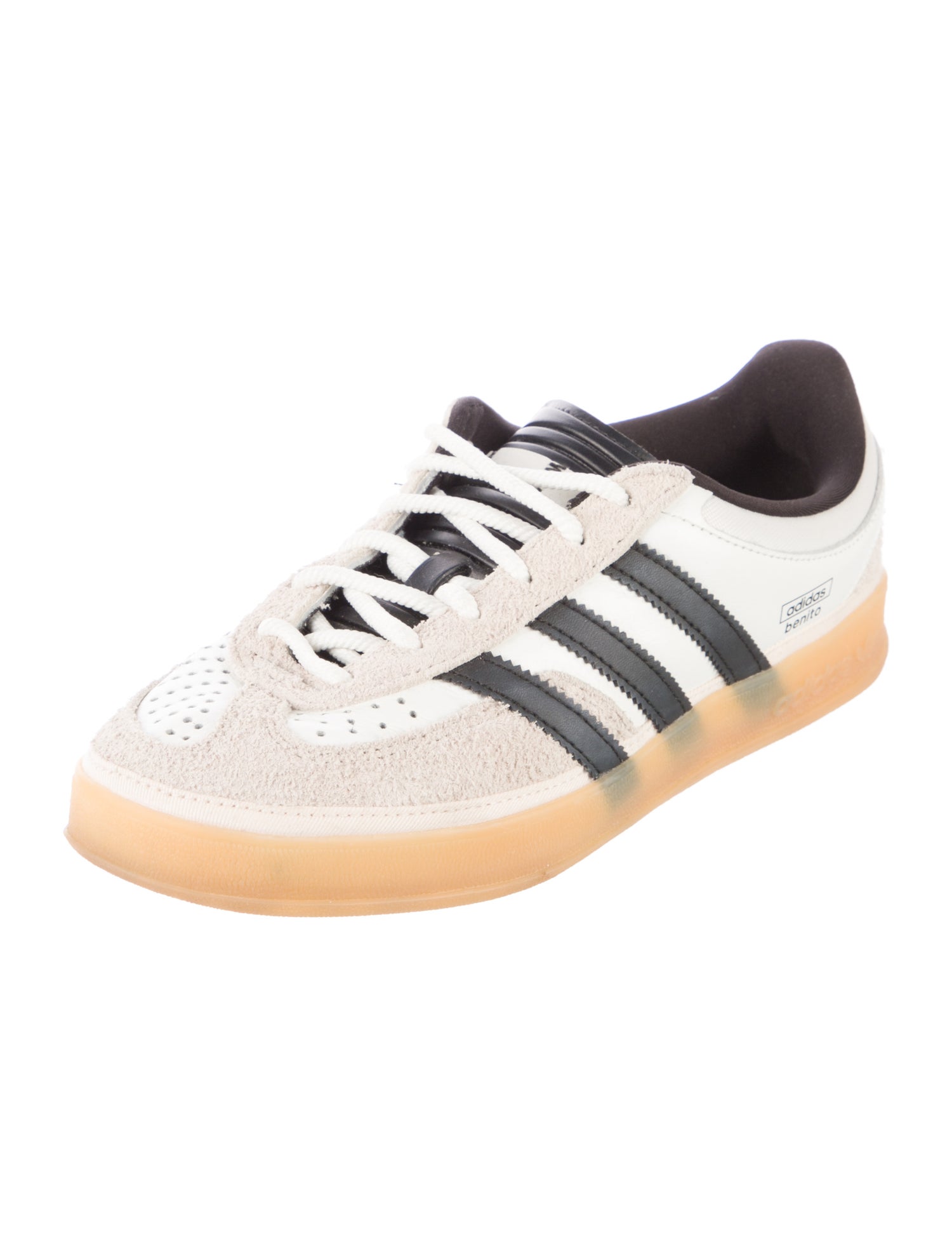 Adidas x Bad Bunny Leather Colorblock Pattern Sneakers