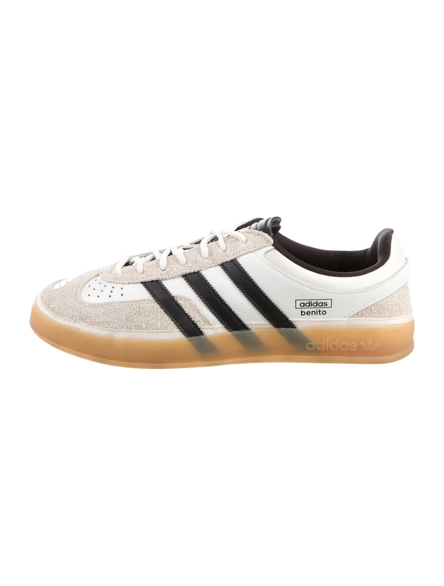 Adidas x Bad Bunny Leather Colorblock Pattern Sneakers