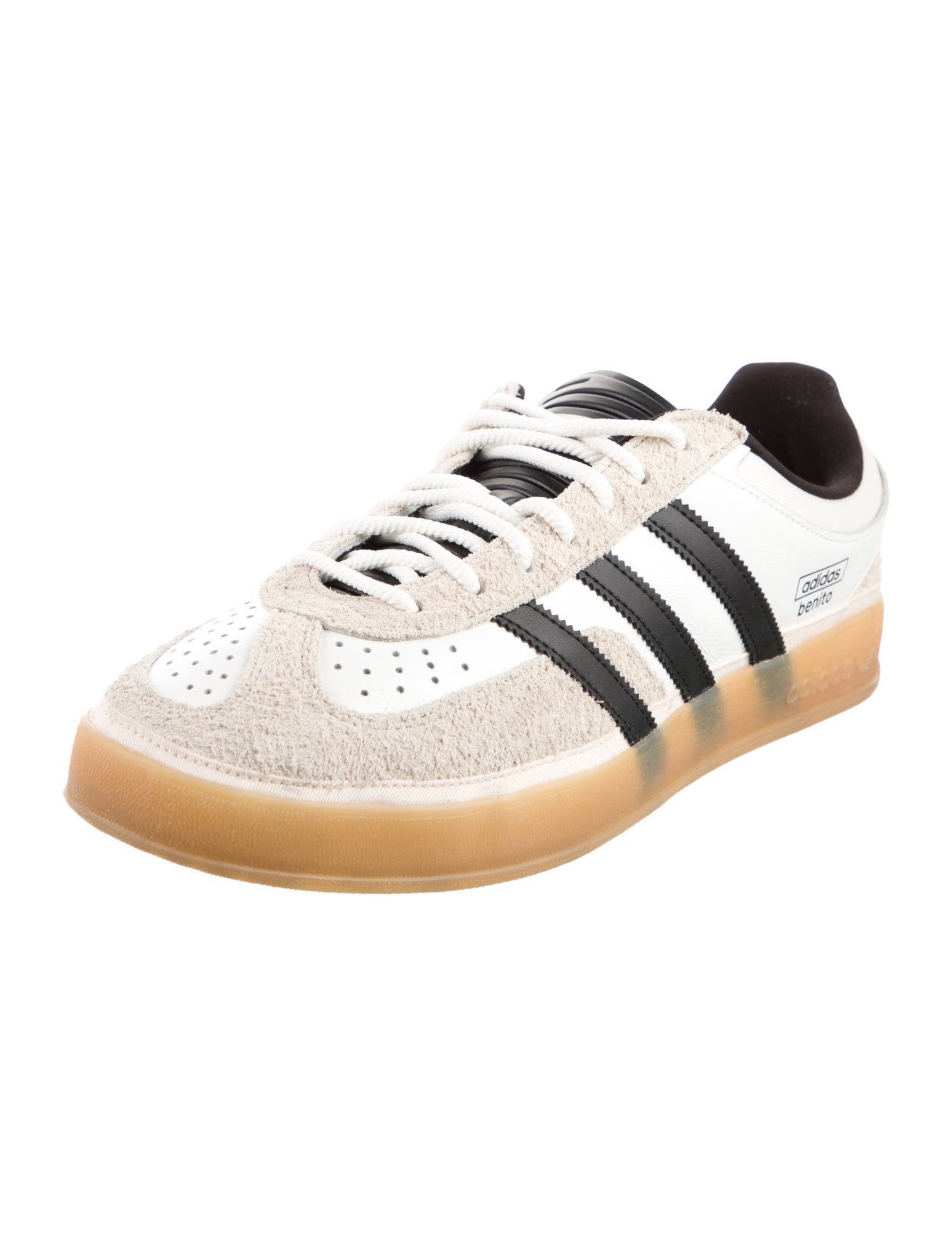 Adidas x Bad Bunny Leather Colorblock Pattern Sneakers