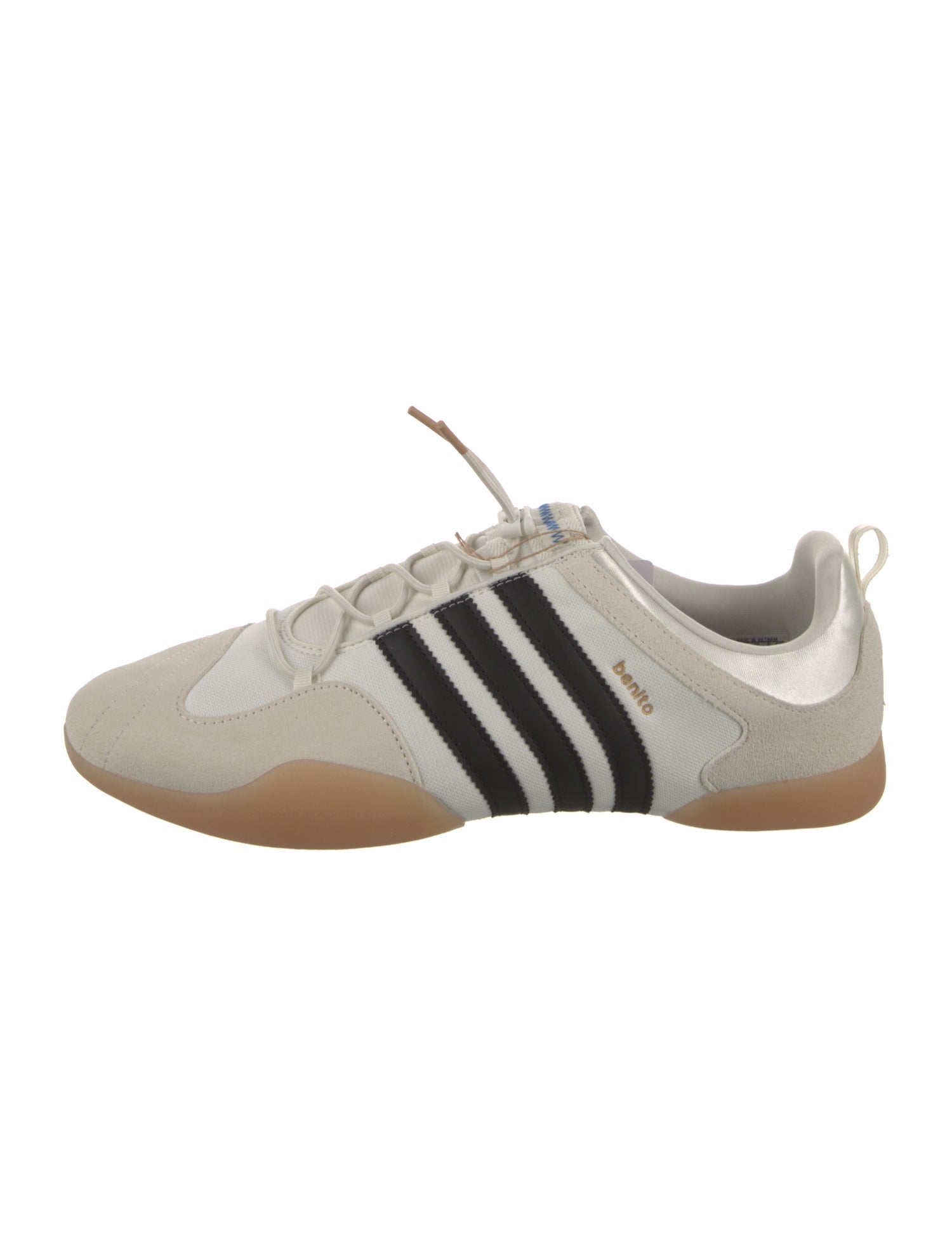 Adidas x Bad Bunny Suede Colorblock Pattern Athletic Sneakers