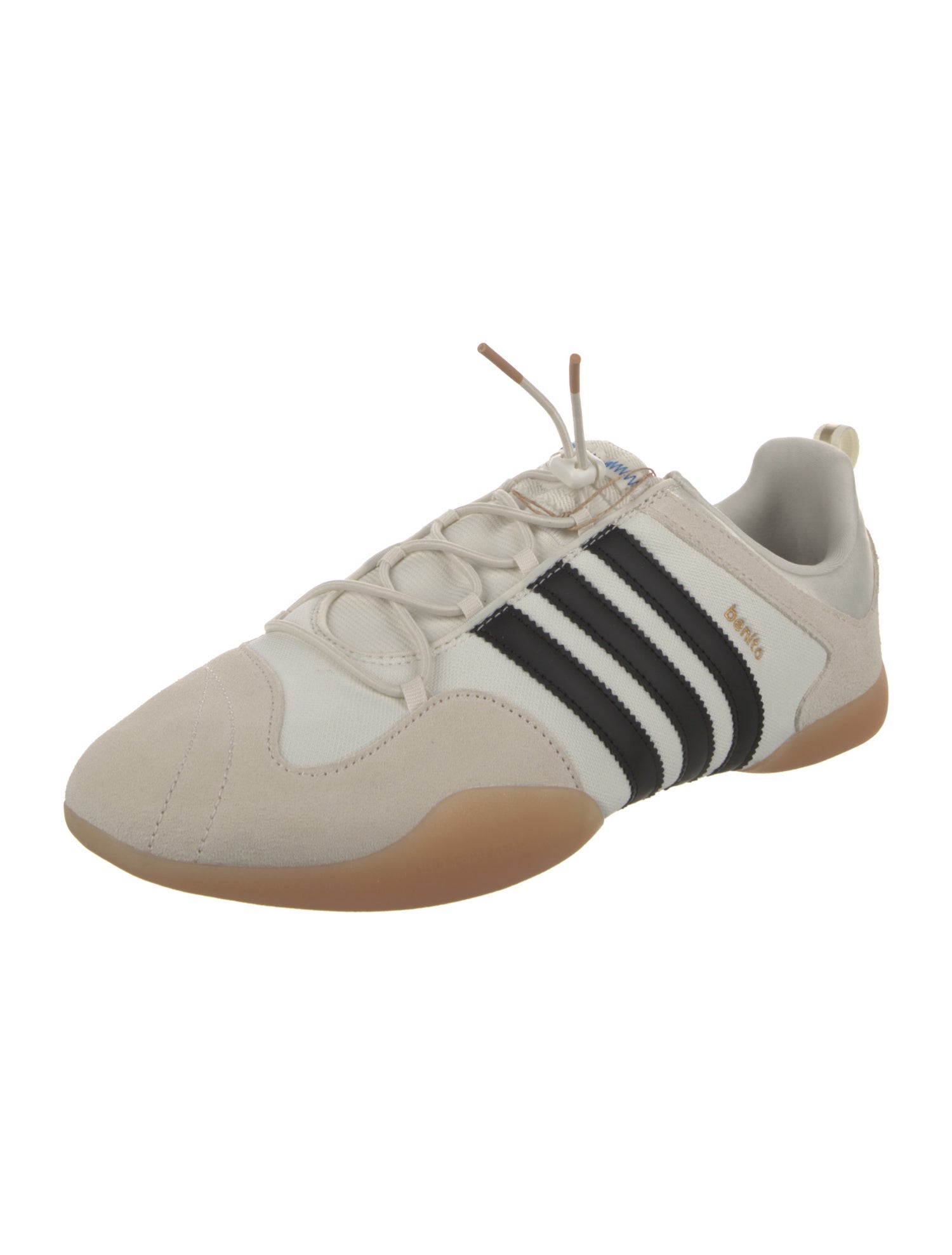 Adidas x Bad Bunny Suede Colorblock Pattern Athletic Sneakers