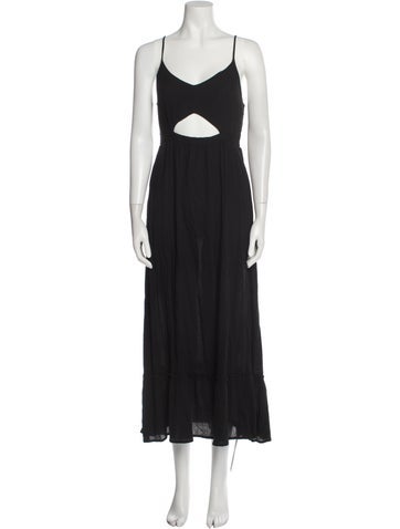Aerie Dresses Scoop Neck Long Dress S
