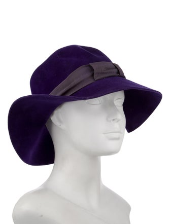 André Laug Solid Wool Hat