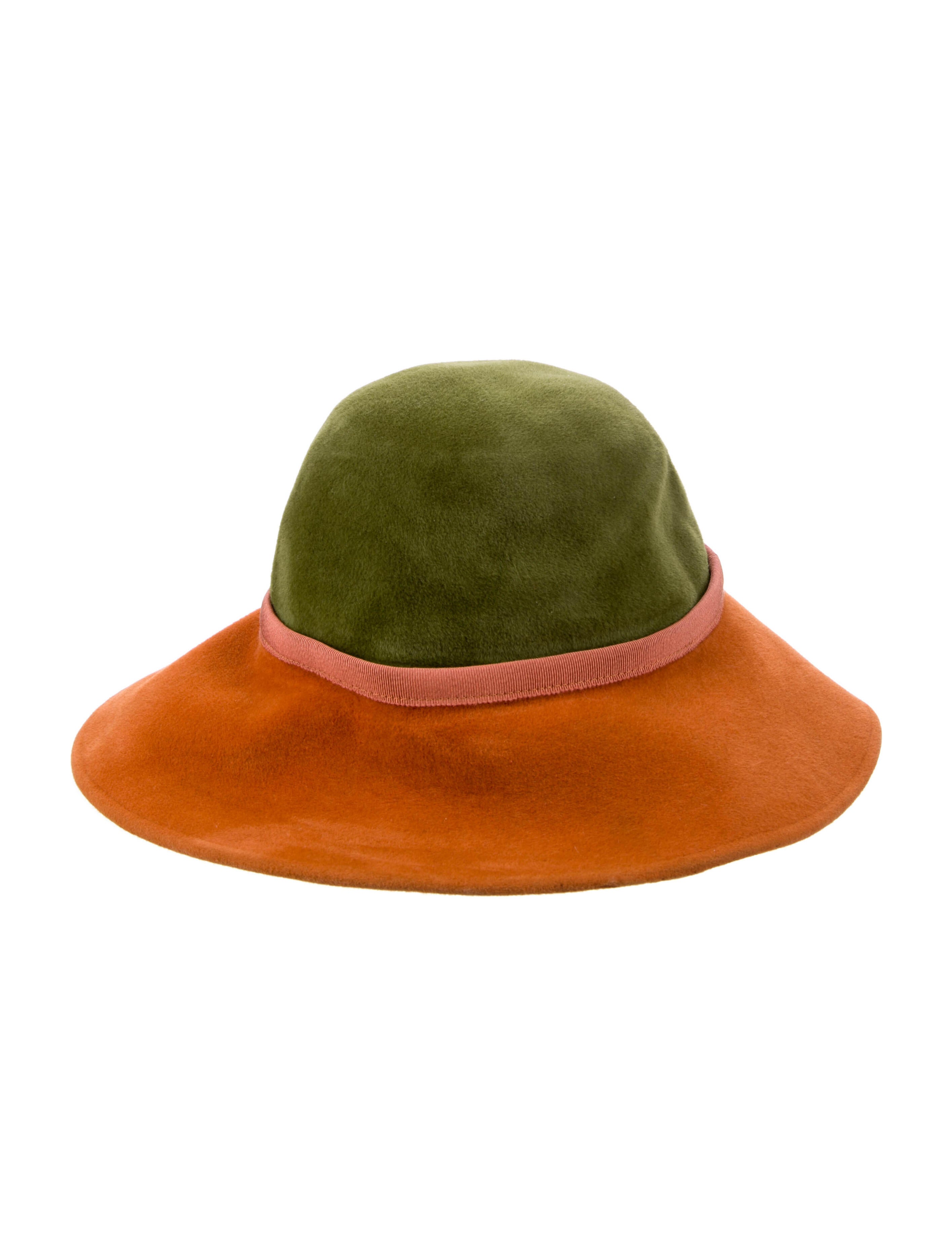 André Laug Solid Vintage Hat