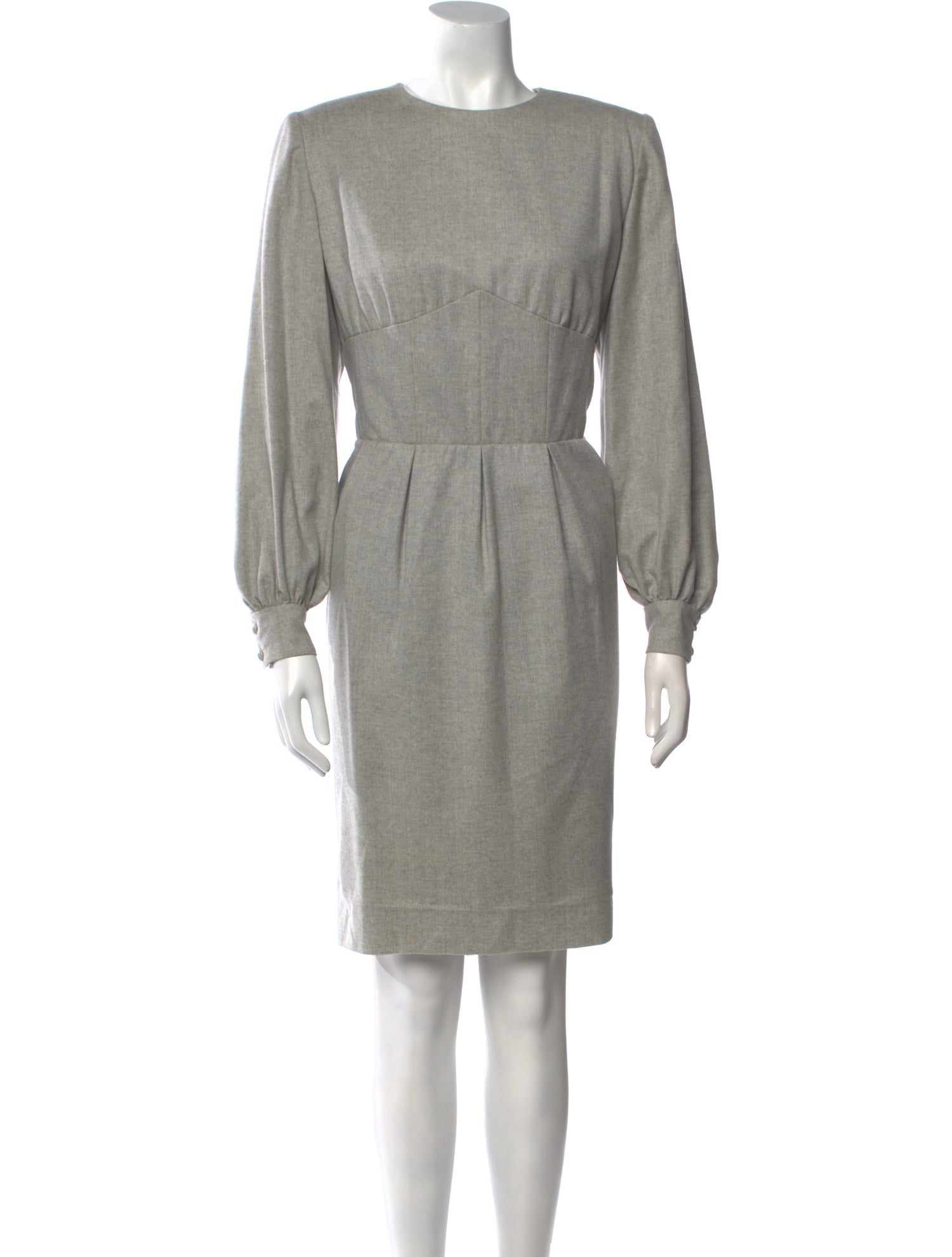 André Laug Crew Neck Knee-Length Dress