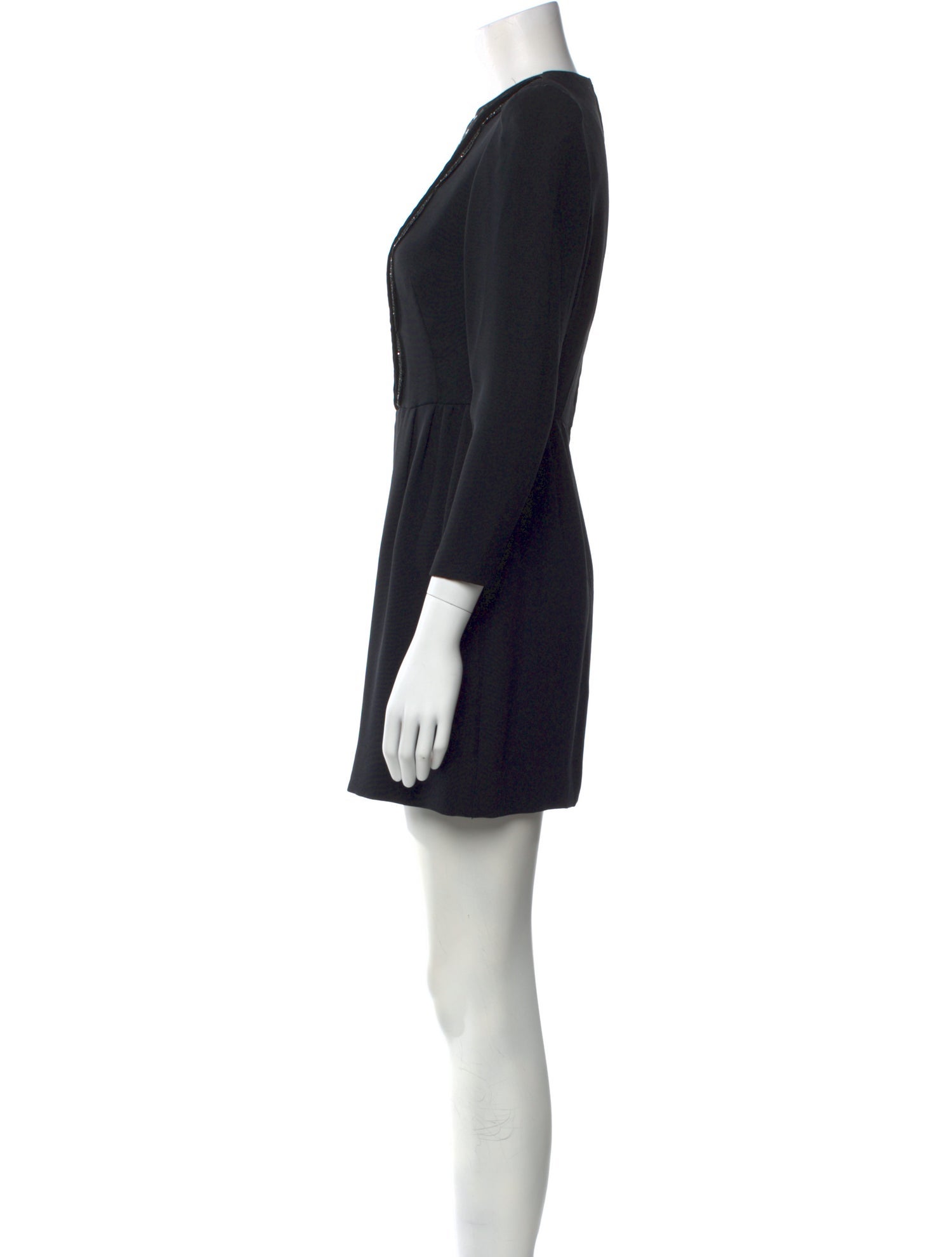 André Laug Wool Mini Dress