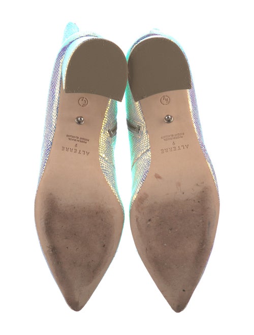 Alterre Embossed Leather Boots