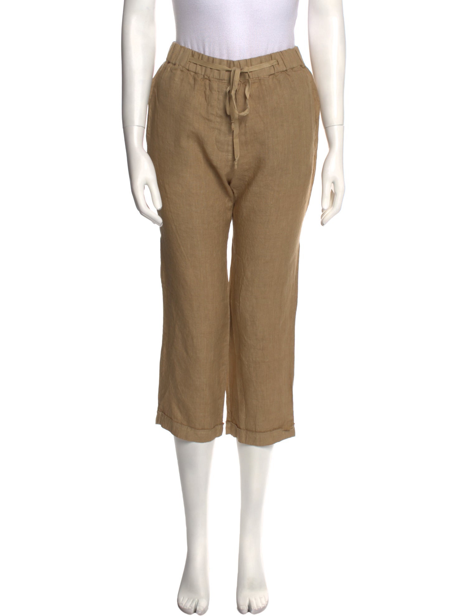 Aequamente Linen Straight Leg Pants