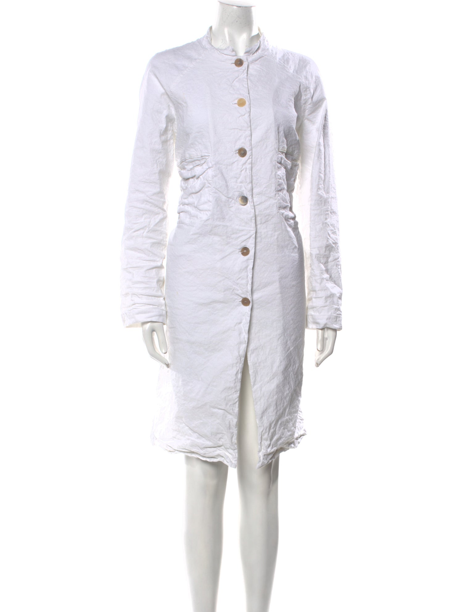 Aequamente Mock Neck Midi Length Dress