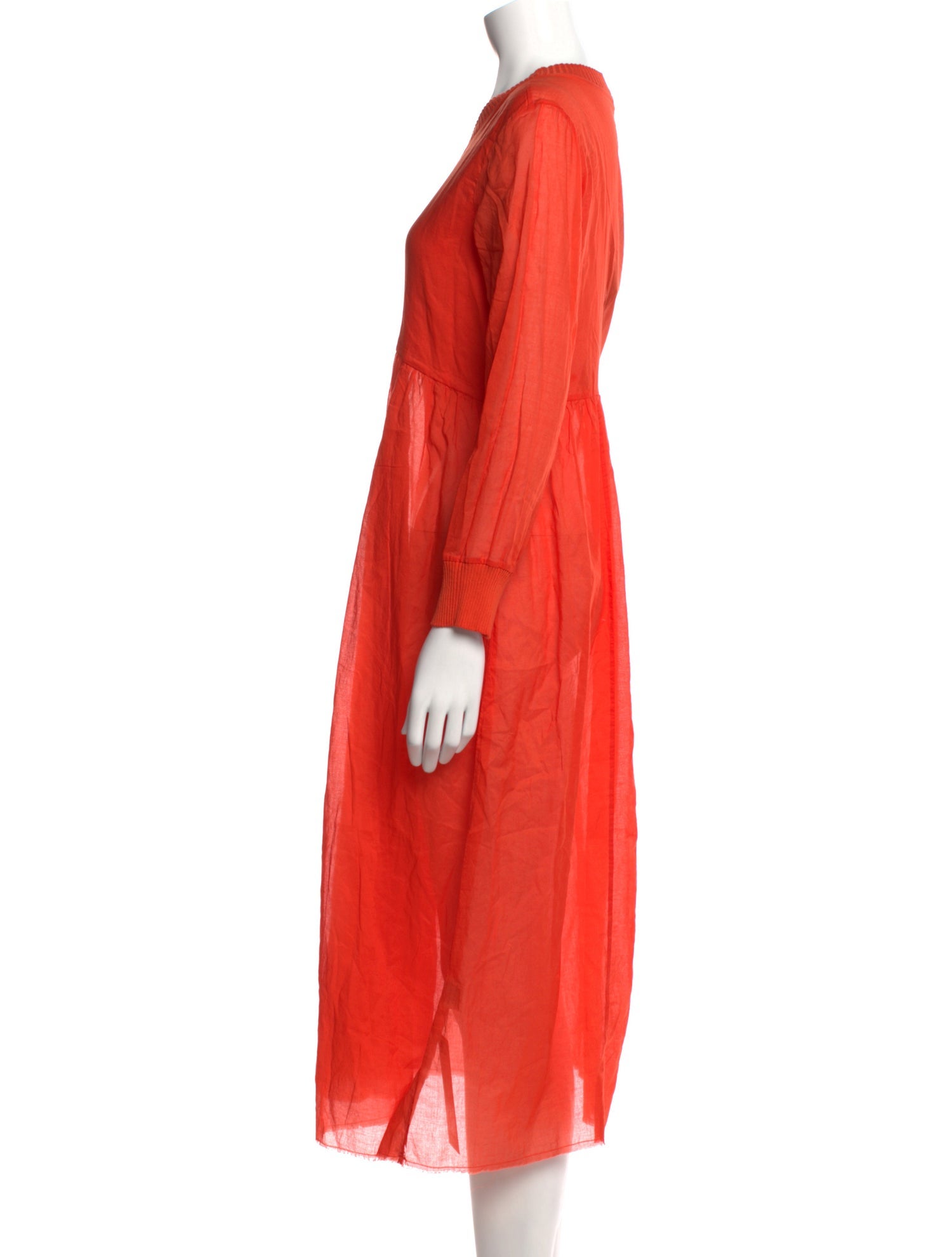 Aequamente Scoop Neck Midi Length Dress w/ Tags