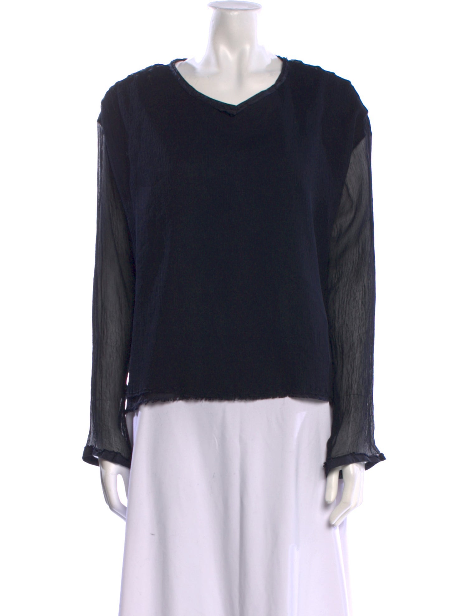 Aequamente Silk Scoop Neck Sweatshirt