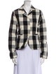 Aequamente Plaid Print Blazer