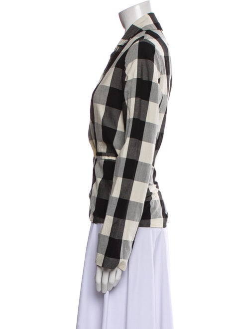 Aequamente Plaid Print Blazer