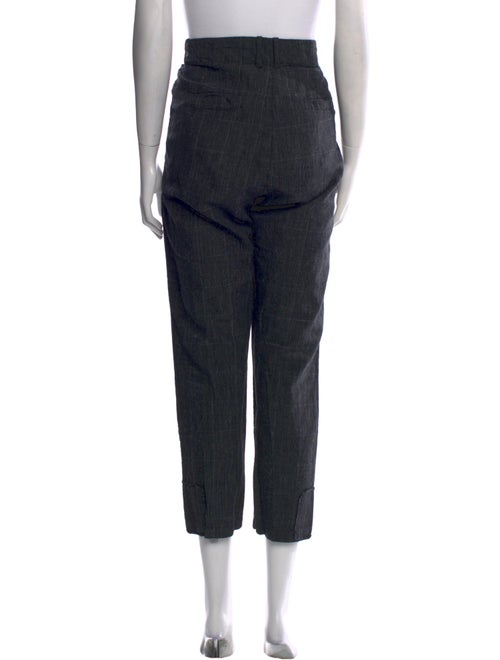 Aequamente Plaid Print Straight Leg Pants